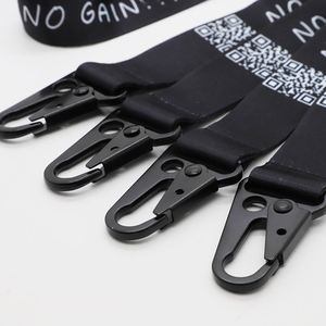 Personalizados Office School Business Event Gift Keychain <b>Lanyards</b> Eagle Mouth Hook <b>Polyester</b> Heat Transfer Printed <b>Lanyard</b> - Product Image 2