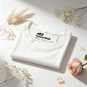 ป้ายเสื้อผ้าพิมพ์ลาย ป้ายผ้าซาติน ป้ายทอสำหรับเสื้อผ้า ป้ายรองเท้า ป้ายห้อยสินค้า ป้ายดึงออกได้ ป้ายสั่งทำ ป้ายแฟชั่นส่วนตัว ป้ายซักได้ - Product Image 1