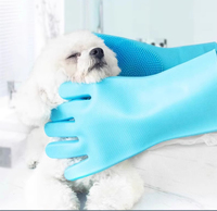 Supermarkt Commerciële Aankoop Keukenreiniging Schrobber Honden Katten Afwashandschoenen Silicone Opvouwbaar Luxe Voorraad Huisdierbad