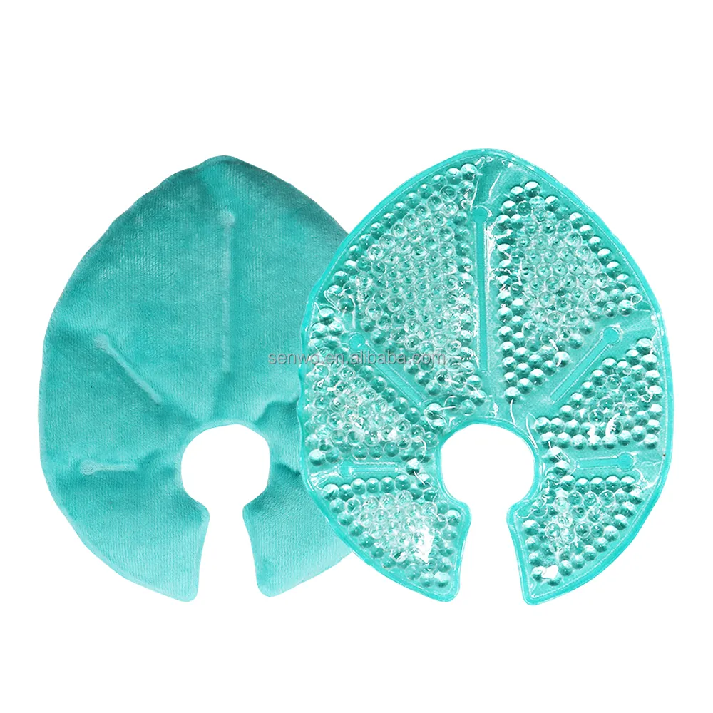 Breast Feeding Essentials Reusable Gel Hot Cold Pads For Breastfeeding Nursing Pain Swelling