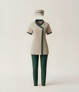 Nuevo Uniforme de Chef con Logotipo Impreso, Transpirable, de Punto Dobby, Poliéster/Spandex, Manga Corta, para Uso en Restaurantes, de Alta Gama - Product Image 5