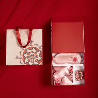 Ensemble de taies d'oreiller et de coussins en soie 100% de haute qualité, couleur unie, style luxueux et sobre, antibactérien, tissage technique, pour la maison et l'hôtel, en boîte