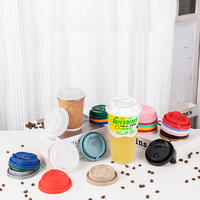 Gobelets en papier personnalisés avec logo imprimé, double paroi, qualité alimentaire, 8oz 12oz 16oz, gobelets à emporter pour café, boutique de boissons