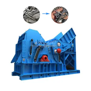 Trituradora de chatarra de metal Máquina trituradora de tanque de agua de acero inoxidable