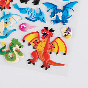 <span class=keywords><strong>2025</strong></span> Aufkleber benutzer definierte Kinder Schaum Aufkleber Puffy Aufkleber Blatt Kid 3D Blase Blatt - Product Image 2