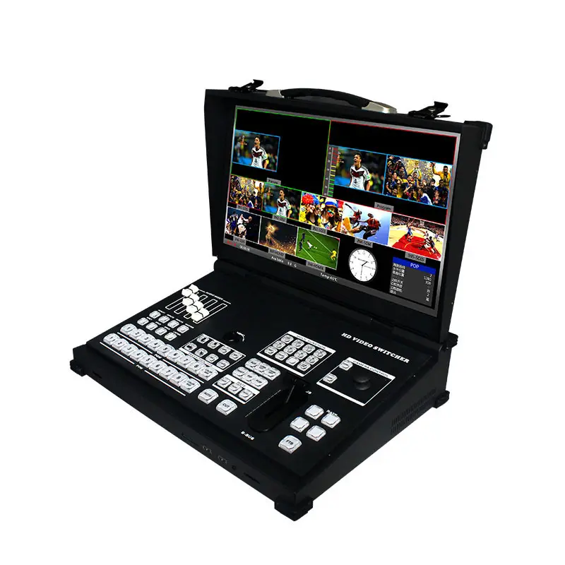 DeviceWell magic audio and video switcher HDS9110 HD 10 channel switching station live streaming