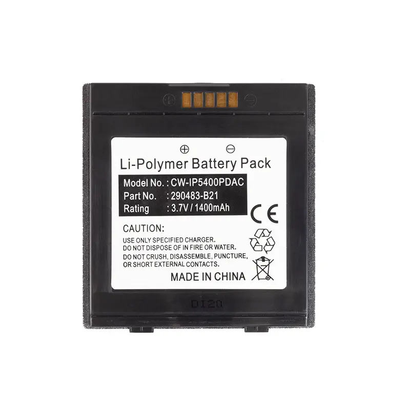 แบตเตอรี่สำรอง3.7V 1400mAh สำหรับ ipaq PDA 5550 H5550 5450 H5450 5500 5555 H5500 PE2030 H5150 290483-B21 PE2030A