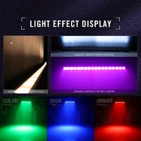 18x10W LED 3in1 Pixel RGB Wall Washer Light avec contrôle DMX pour l'éclairage de scène