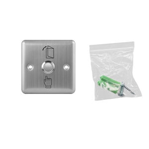 زر خروج معدني للتحكم في الوصول من ريلاند K6 بسعر الجملة، يعمل باللمس بجهد 12 فولت تيار مستمر لنظام التحكم في الوصول للأبواب - Product Image 6