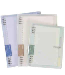 All'ingrosso Notebook di alto valore per gli studenti delle scuole medie e medie palmare morsetto di ferro rimovibile speciale fibbia ad anello ispessita - Product Image 1