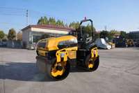 Compacteur routier vibrant à double tambour entièrement hydraulique de 5T, marque chinoise réputée, pour la compactation de l'asphalte