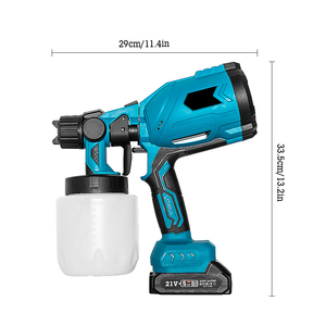 <span class=keywords><strong>Pistola</strong></span> de Pulverización Eléctrica Inalámbrica Portátil para Automóvil, Pulverizador de Pintura sin Aire de Alta Presión para Masilla, Látex <span class=keywords><strong>y</strong></span> Pintura de <span class=keywords><strong>Paredes</strong></span> - Product Image 5
