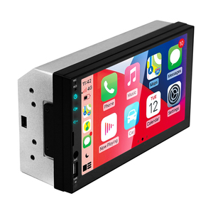 7080 Màn Hình Cảm Ứng Toàn Màn Hình Carplay Android Tự Động FM/SD/USB/Bluetooth 7 Inch Hai 2 Din Mp5 Video Máy Phát Thanh DVD Xe Hơi - Product Image 2
