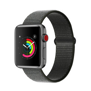 38mm 40mm 42mm 44mm Black Double <span class=keywords><strong>Loop</strong></span> Rainbow Engrave Apple Watch Woven Band For Apple Watch Series 6 5 4 <span class=keywords><strong>3</strong></span> 4 <span class=keywords><strong>2</strong></span> 1 - Product Image 4