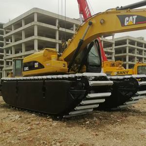 Excavatrice sur chenilles d'occasion de haute qualité 21Ton 320C Excavatrice amphibie de <span class=keywords><strong>buggy</strong></span> de marais excellente pour le creusement de bateaux - Product Image 3