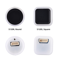 Módulo de Huella Dactilar Semiconductor Capacitivo S120, Interfaz UART, Capacidad de 100 Huellas, Sensor Biométrico de Bajo Consumo para Cerradura Inteligente