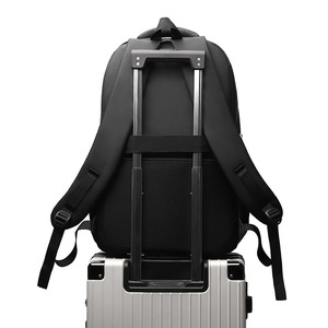 Minimalist Travel <b>Backpack</b> <b>Large</b> Capacity 36-55L Business Laptop Bag Men's School Bag Solid Color Black Dark Gray - Product Image 4