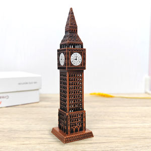 व्यक्तिगत धातु आभूषण डाई कास्टिंग लंदन बड़ी बेन बेल यात्रा स्मृति चिन्ह मॉडल घर कार्यालय सजावट - Product Image 4