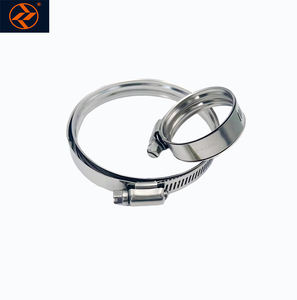 अमेरिकी शैली 304 स्टेनलेस स्टील बट संयुक्त नली क्लैंप इंच माप प्रणाली बैंड क्लैंप - Product Image 3