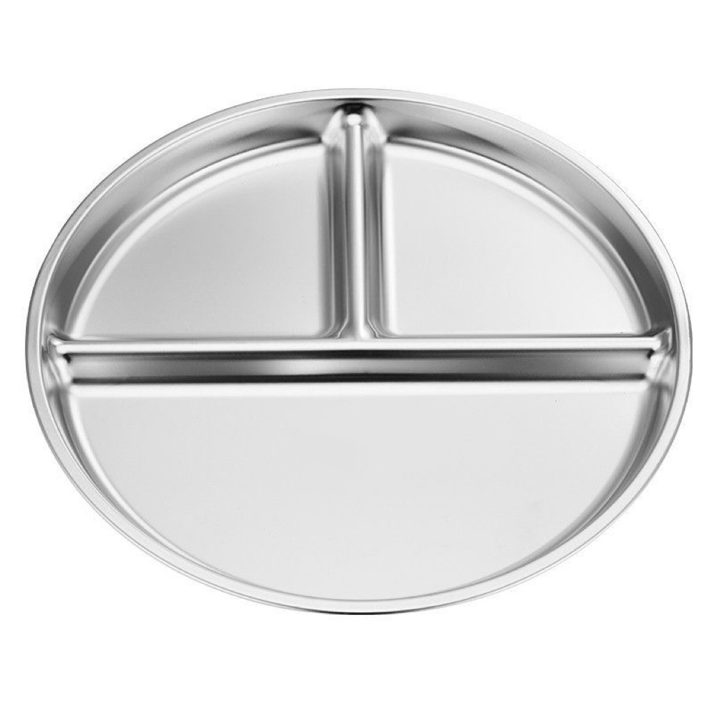 Assiette à 3 compartiments 20 cm * 2 cm