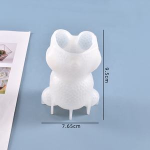 3D Animale Del Silicone Del Coniglio Stampi Orso Colata di Resina Stampi per la Candela, Mestieri Della Resina FAI DA TE - Product Image 2