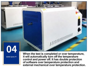 ISO75 ASTM D 648 Termal Deformasyon <span class=keywords><strong>Vicat</strong></span> Yumuşama Noktası Sıcaklık Test Cihazı <span class=keywords><strong>Hdt</strong></span> <span class=keywords><strong>Vicat</strong></span> Aparatı <span class=keywords><strong>Hdt</strong></span> <span class=keywords><strong>Vicat</strong></span> Test Cihazı - Product Image 6