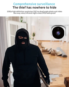 <span class=keywords><strong>Kit</strong></span> de cámara Ptz de 1080P, sistema de cámara <span class=keywords><strong>WiFi</strong></span> inalámbrico de <span class=keywords><strong>videovigilancia</strong></span>, kits de sistema de cámara de seguridad para exteriores para sistema CCTV - Product Image 5