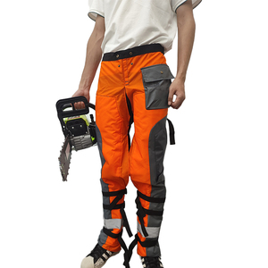 Sturdyarmor – Protège-jambes de sécurité portable et respirant pour l'extérieur, style tablier, orange forêt, anti-coupure niveau D, pour tronçonneuse - Product Image 3