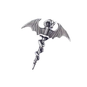 Collier pendentif épée de pterosaure en acier inoxydable pour homme, design rétro dragon animal, bijoux de mode 2160134 - Product Image 5