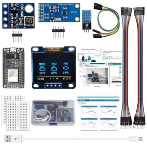 12V ESP8266 Weather Station <b>DIY</b> <b>Kit</b>: Measure Temp, Humidity & Environmental Pressure - Product Image 2