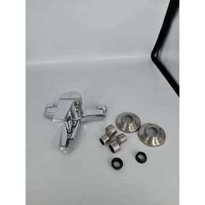 Tenglida Dual Handle Brass Bathtub Faucet 4mm Ceramic Valve Core Rain Temperature <b>Control</b> <b>Shower</b> Mixer Tap - Product Image 4