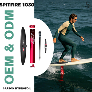 Hydrofoil de Carbono para Surf, Conjunto Completo con Mástil de Aluminio, para Surfing Rápido, Fácil Levantamiento en Olas, Foil para Surf Wing y Wake Foiling - Product Image 1