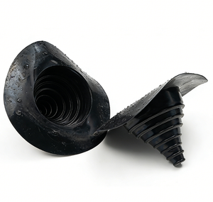 Manchon de <span class=keywords><strong>toiture</strong></span> <span class=keywords><strong>EPDM</strong></span> pour tuyaux, base galvanisée, résistant aux hautes températures, joint d'<span class=keywords><strong>étanchéité</strong></span> pour cheminée et aérateur de toit métallique et plat - Product Image 4