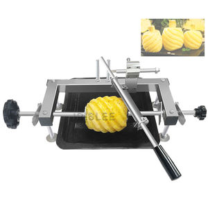 Manuel 304 paslanmaz çelik ananas soyucu ve tart makinesi anmeyve soyma makinesi el ananas cilt sökücü makinesi - Product Image 1