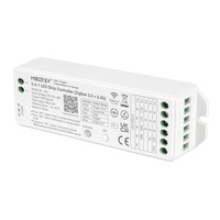Contrôleur de bande LED ZL5 5 en 1 avec application, rythme musical, télécommande 2.4G, DC12-48V 15A, RGB, RGBW, RGB+CCT, contrôleur de lumière LED dimmable