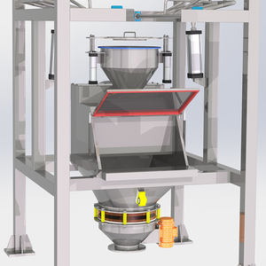 Sistema de descarga de bolsas gigantes, sistema automático de transferencia de polvo sin polvo, estación de descarga de bolsas grandes, equipo de descarga de bolsas de toneladas - Product Image 5