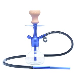 <span class=keywords><strong>Chicha</strong></span> portable en acier inoxydable de 29 cm avec bol en alliage d'aluminium et design durable – Prix de gros - Product Image 2