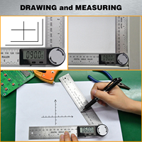 Digit Other Measuring Gauging Tools Angle Measure Digit Stainless Steel Electronic 360 Degree Protractor Digital Angle Ruler