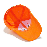 Casquette de baseball en coton à 6 panneaux avec logo personnalisé, motif citrouille d'Halloween, amusante, pour fête costumée et cadeau promotionnel, vente en gros