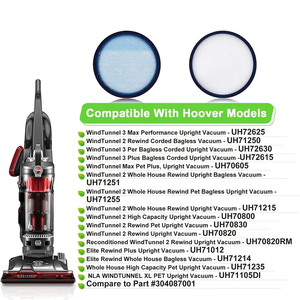 Compatible avec les filtres et les tampons filtrants pour <span class=keywords><strong>aspirateur</strong></span> <span class=keywords><strong>Hoover</strong></span> WindTunnel UH72600 UH70800 UH72625 - Product Image 4