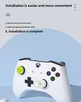 Capuchons de joystick en silicone bicolores, poignées pour manettes PS5 PS4 PS3 Xbox One Series X S, protections pour sticks analogiques