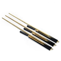 Queue de billard 3/4 en bois de frêne de 57 "10mm de qualité supérieure avec extension