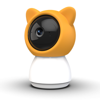 Vente chaude 1080P sans fil HD bébé moniteur avec support d'écran Mobile visualisation à distance Wifi CCTV caméra WIFI bébé moniteur PT
