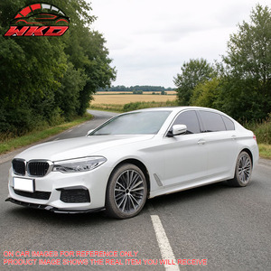 Convient pour BMW G30 17-20, lèvre de pare-chocs avant style GT, impression carbone - Product Image 3