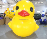 Canard géant gonflable en caoutchouc, canard gonflable flottant pour piscine, lac, événements, publicité, affichage