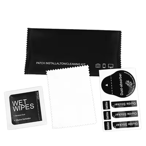 Kit di Pulizia per Telefono Personalizzato con Panno in Microfibra per Pulizia a Secco e Umido e Protezione Schermo in Vetro Temperato OSP 15 a - Product Image 3