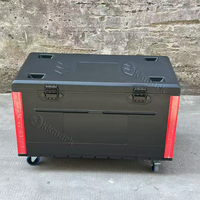 Kkmark Vente en gros Mallette à outils empilable et détachable en HDPE Mallette polyvalente et robuste étanche pour vol et route ATA en stock