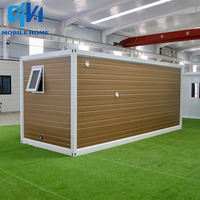 Conteneur-remorque personnalisé Petite maison préfabriquée sur roue à vendre Maison d'habitation mobile préfabriquée Casa Contenedor