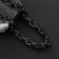 Mode Hip Hop Meilleure Vente Bijoux Lec Out Cubique Zircon Diamant En Acier Inoxydable Corde Chaîne Collier pour Hommes
