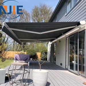 Tenda Balkon Anti Air Elektrik Retractable Mudah Dipasang, Rangka Aluminium, Pilihan Manual <span class=keywords><strong>NJIE</strong></span> NJ500, Garansi 3-5 Tahun - Product Image 1